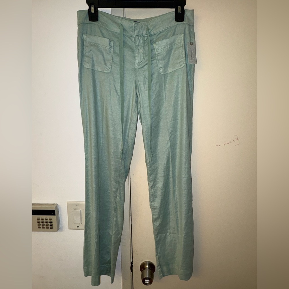 Level 99 Linen Belted Casual Pants Size 26P New with tags